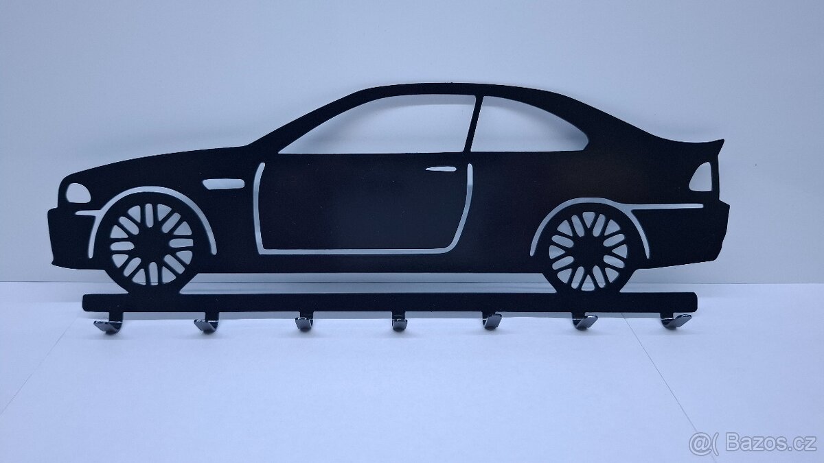 Bmw ,e30,e46,e60,e91 Stylový věšák na klíče - 4