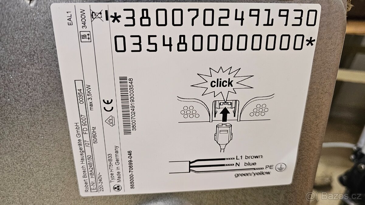 Vestavena trouba Bosch - 4