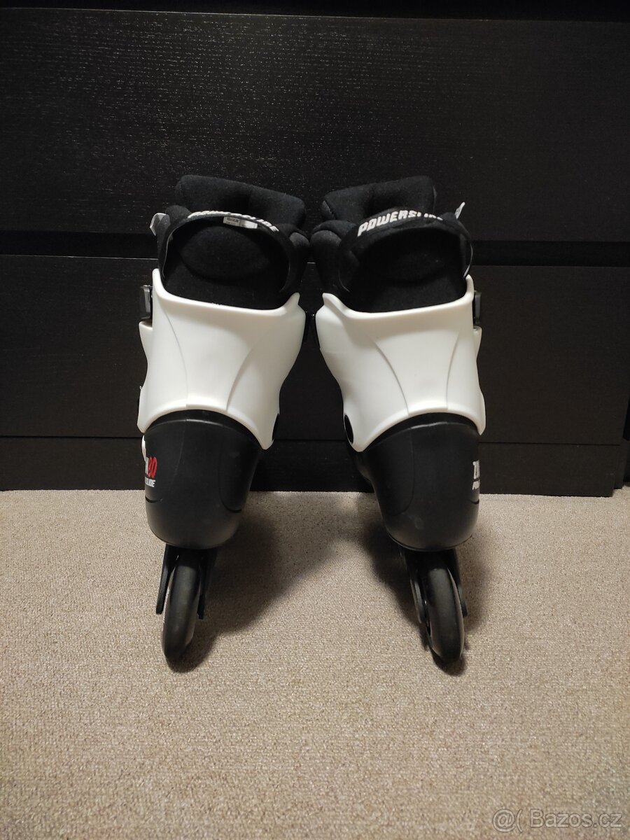Kolečkové inline brusle Powerslide Zoom Pro Black 80 Trinity - 4