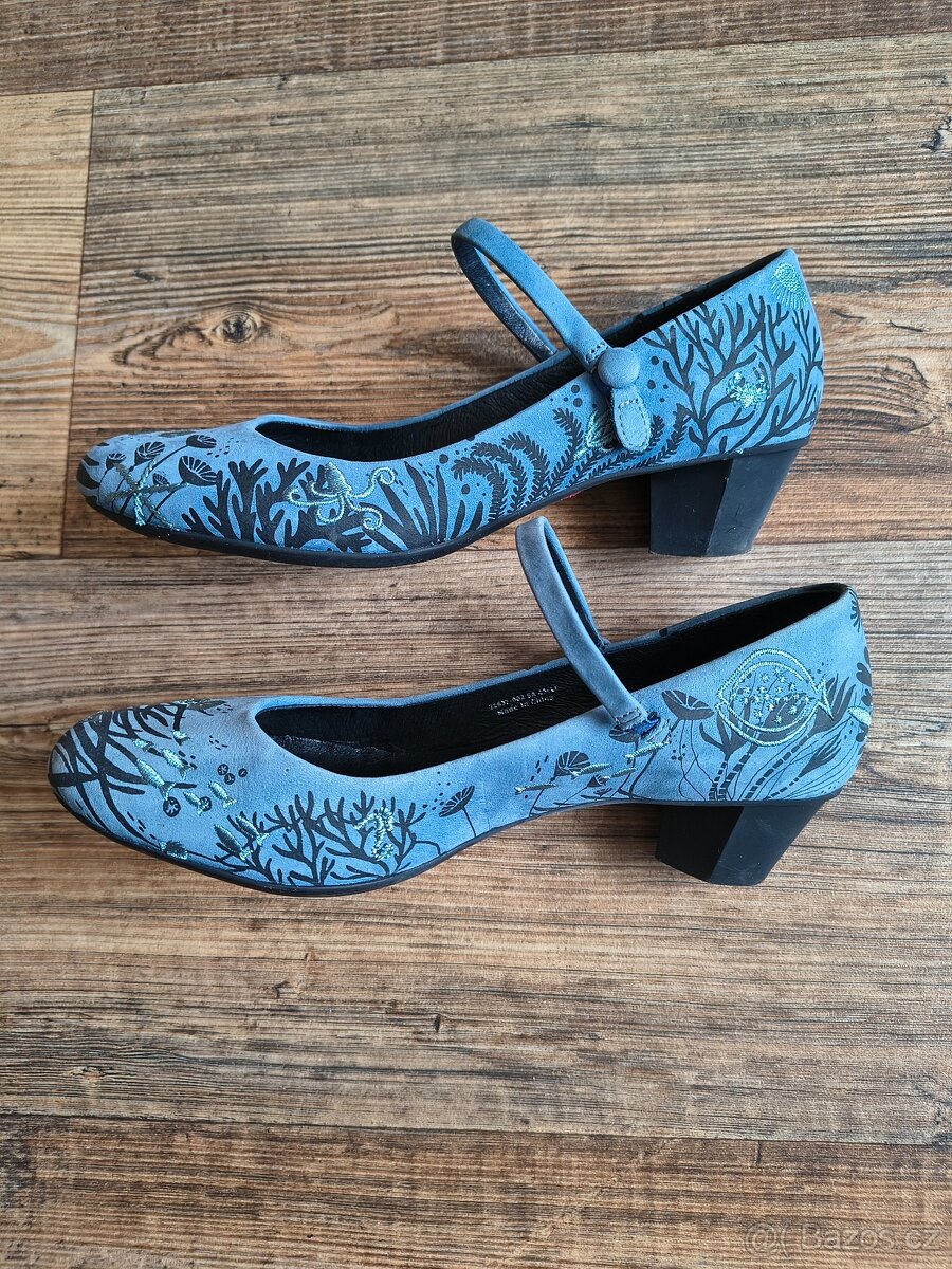 Celokožené lodičky Camper Helena twins vel. 37 - 4