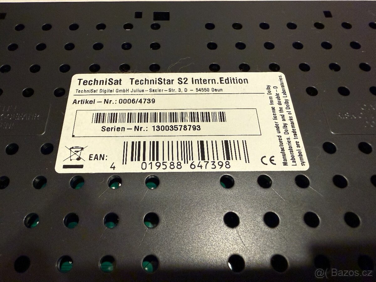 Satelitní přijímač TechniSat TechniStar S2 - 4