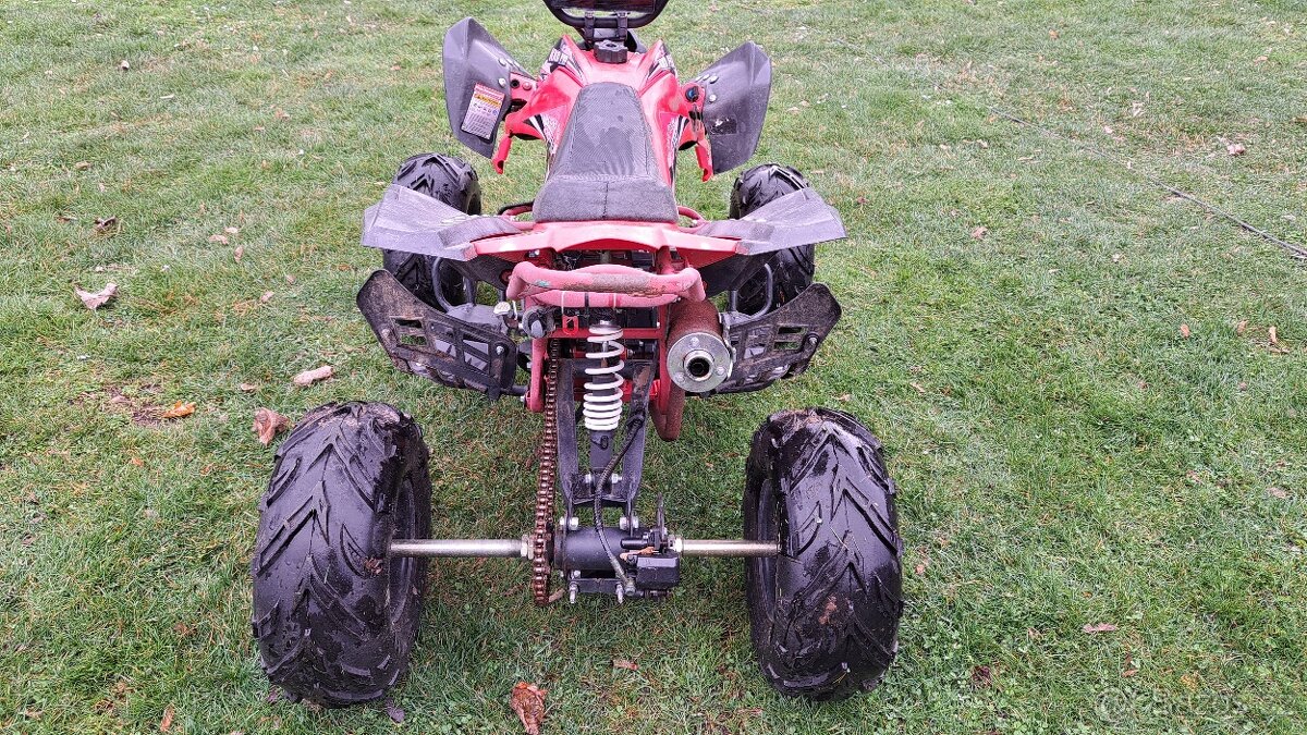 2x Čtyřkolka 125ccm + vlek