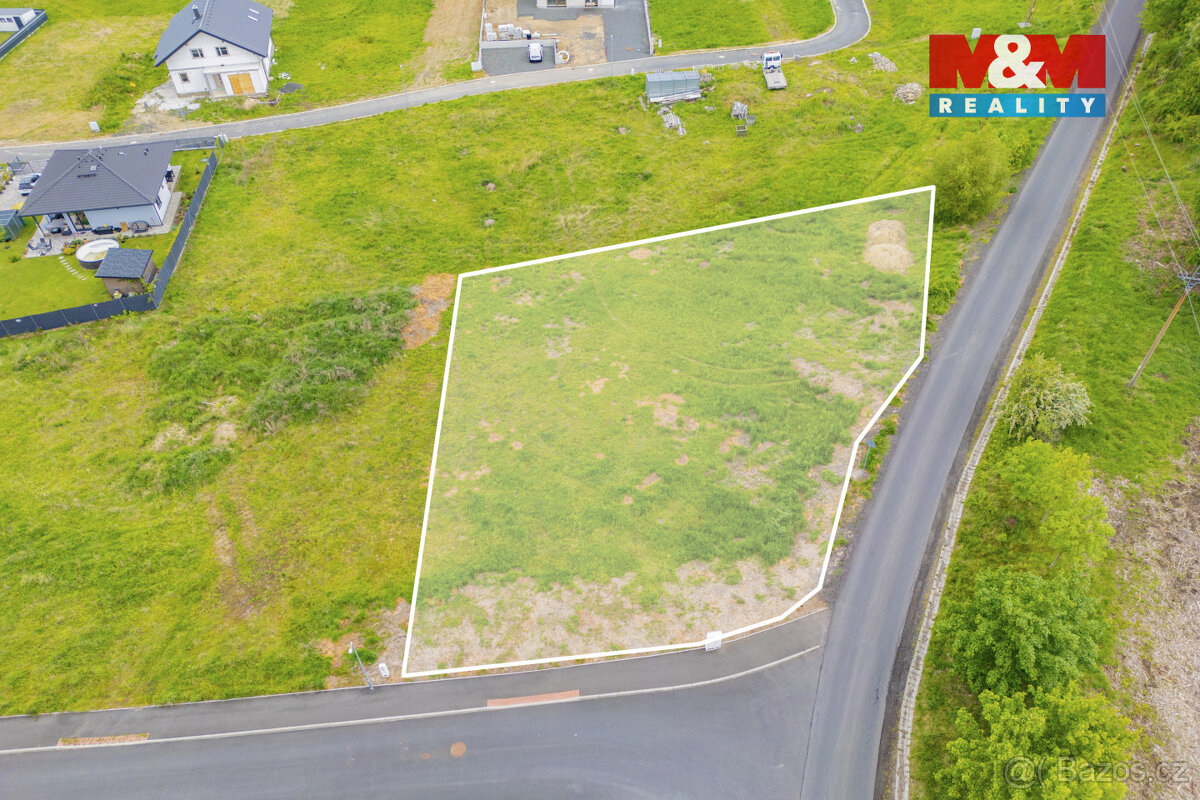 Prodej stavebního pozemku 1387 m² – Hory u Jenišova - 4