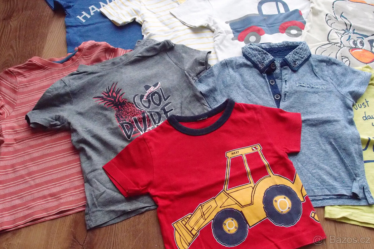 9x tričko vel. 86/92, 1-2 roky - 4