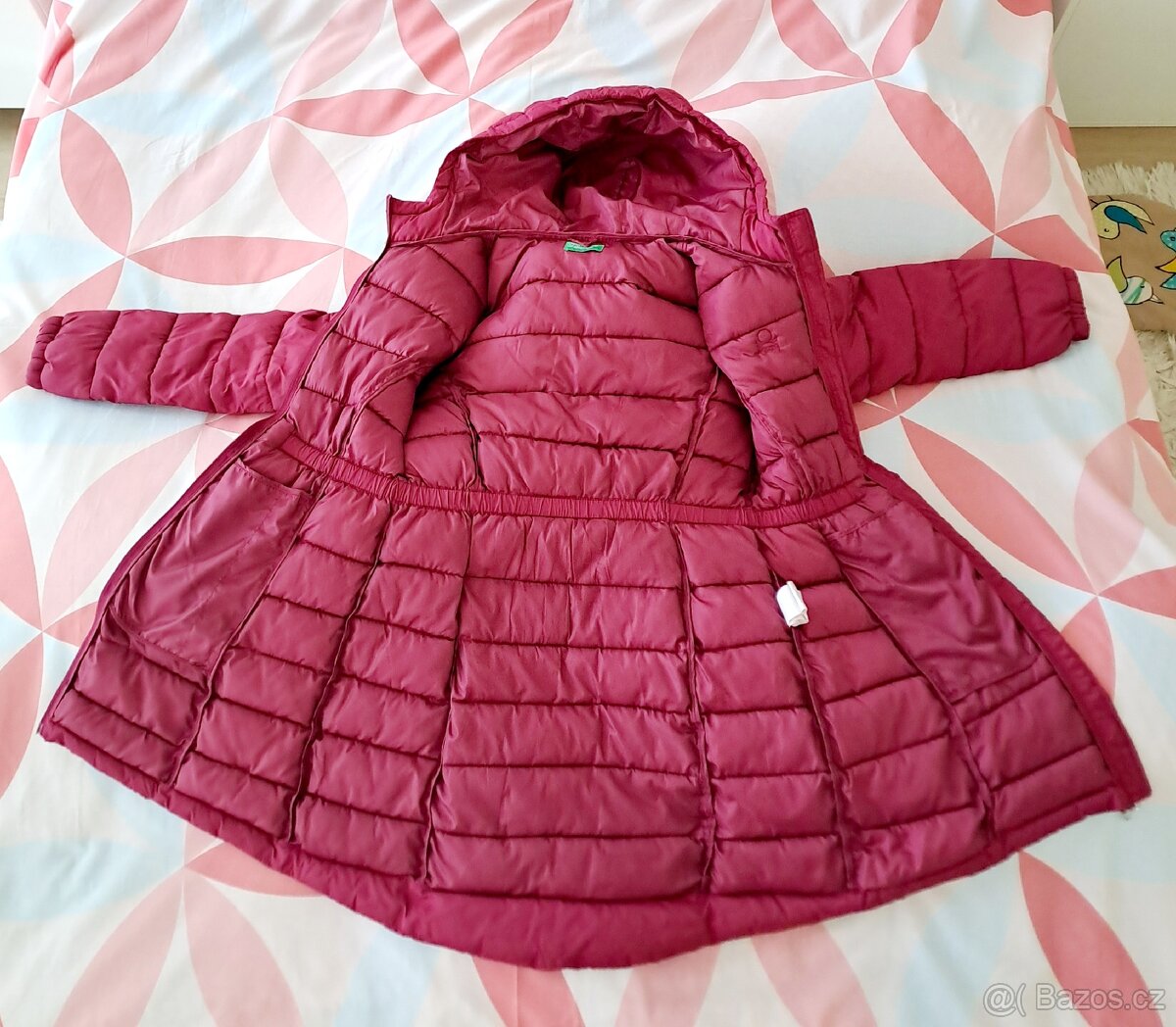 Zimní kabát Benetton vel. 168 - 4