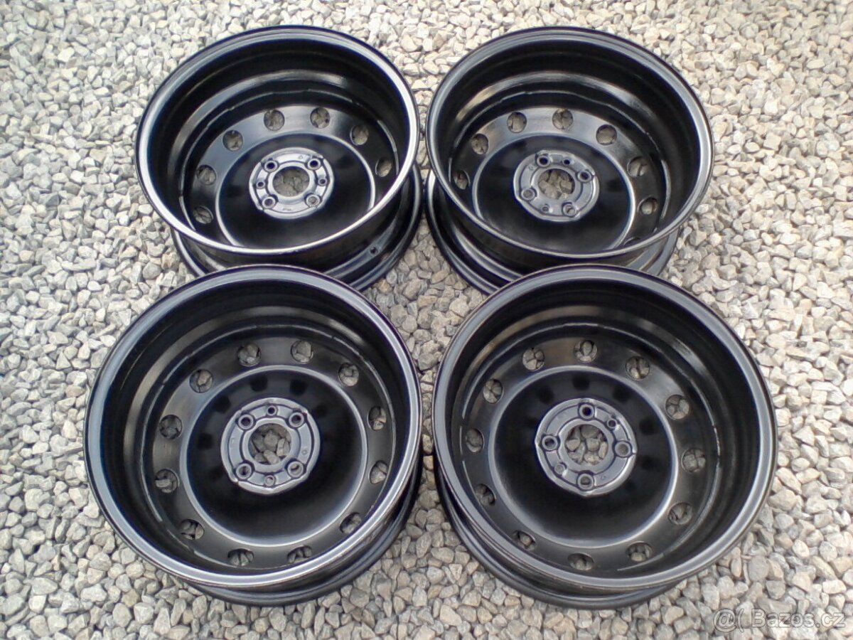 Nové 15 plechové disky Fiat 500,Idea,Ford Ka II,Lancia Musa - 4