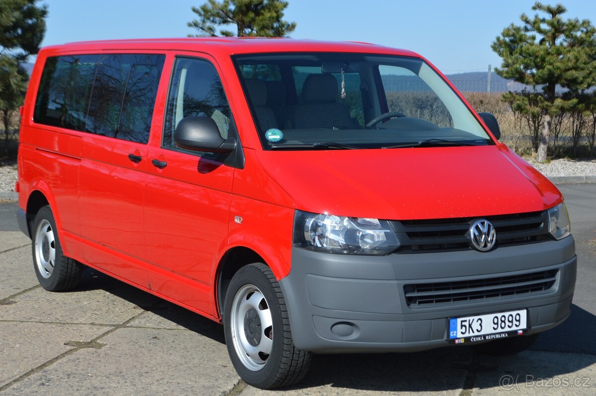 VW T5 Transporter 2.0 Tdi 103kw DSG 9 míst long - 4
