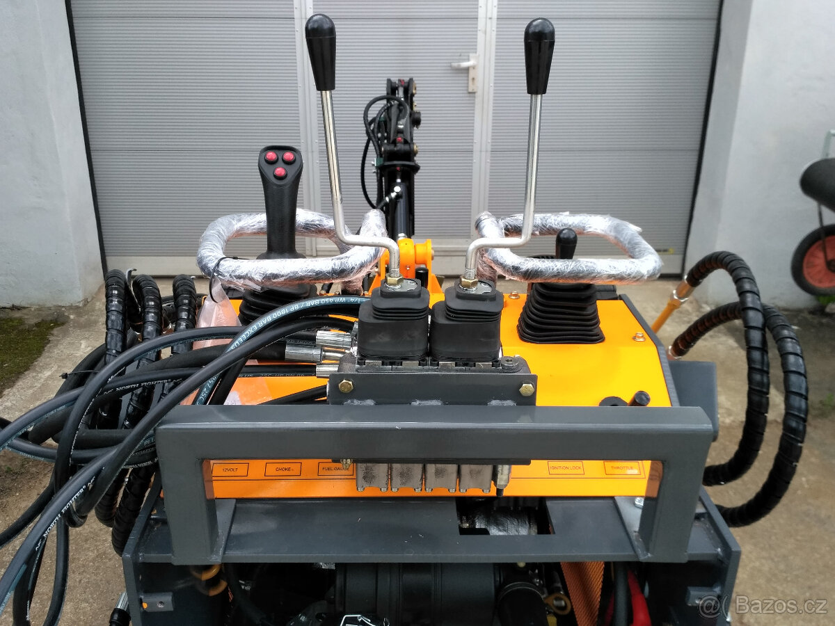 podkop na mininakladače hydraulický otočné rameno - 4