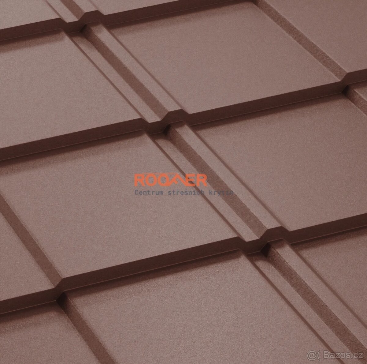 Modulová plechová střešní krytina Britanic Mat od - 4