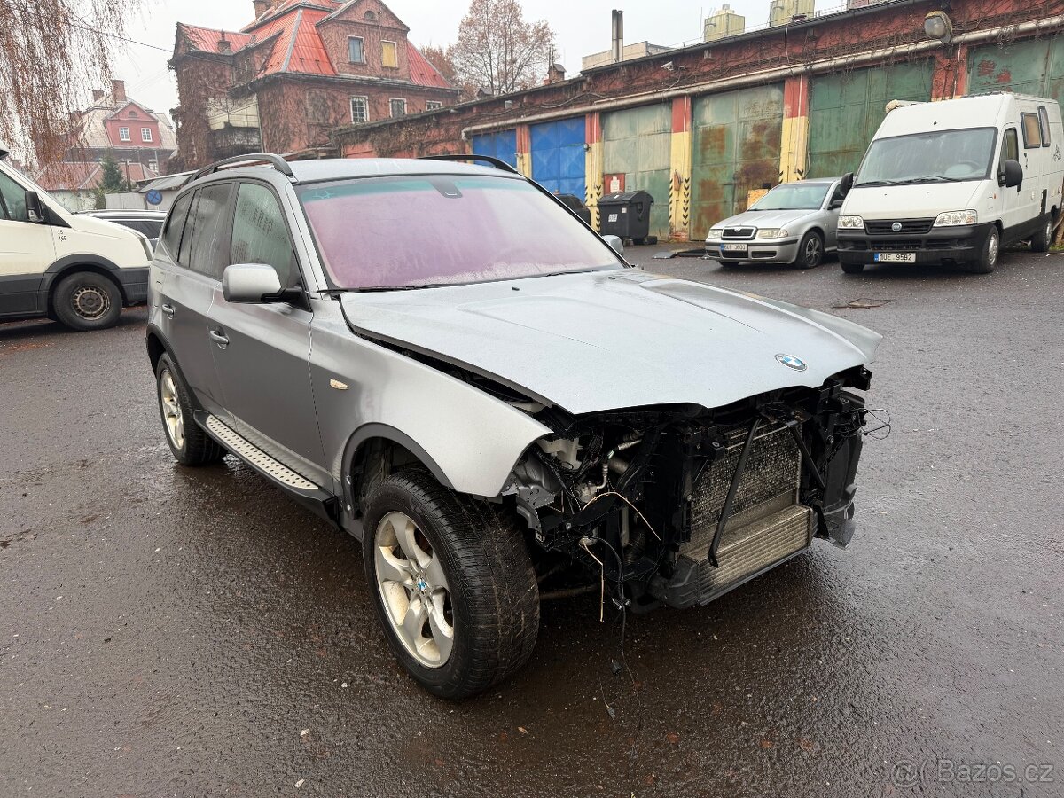 Bmw x3 e83 facelift 2.0d 110kw Silbergrau na díly - 4