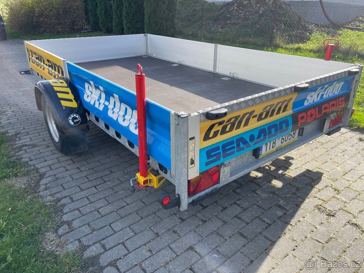 Brzděné přípojné vozidlo s náprav.uprostřed - 4