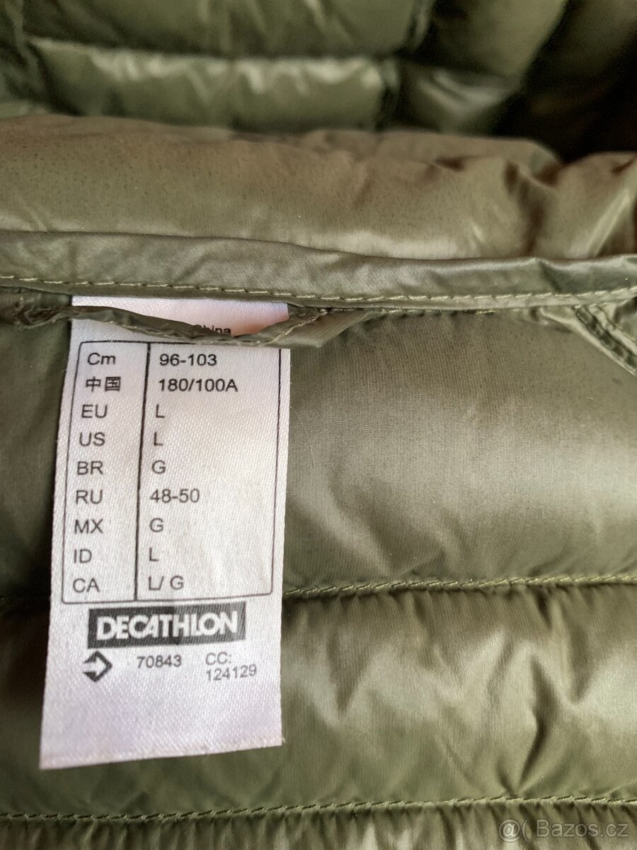 pánská péřová bunda - vel. L - nová - 4