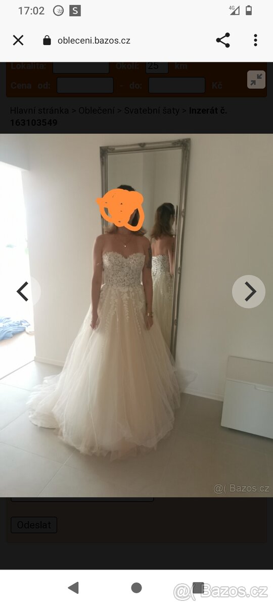 Krásné svatební šaty - 4