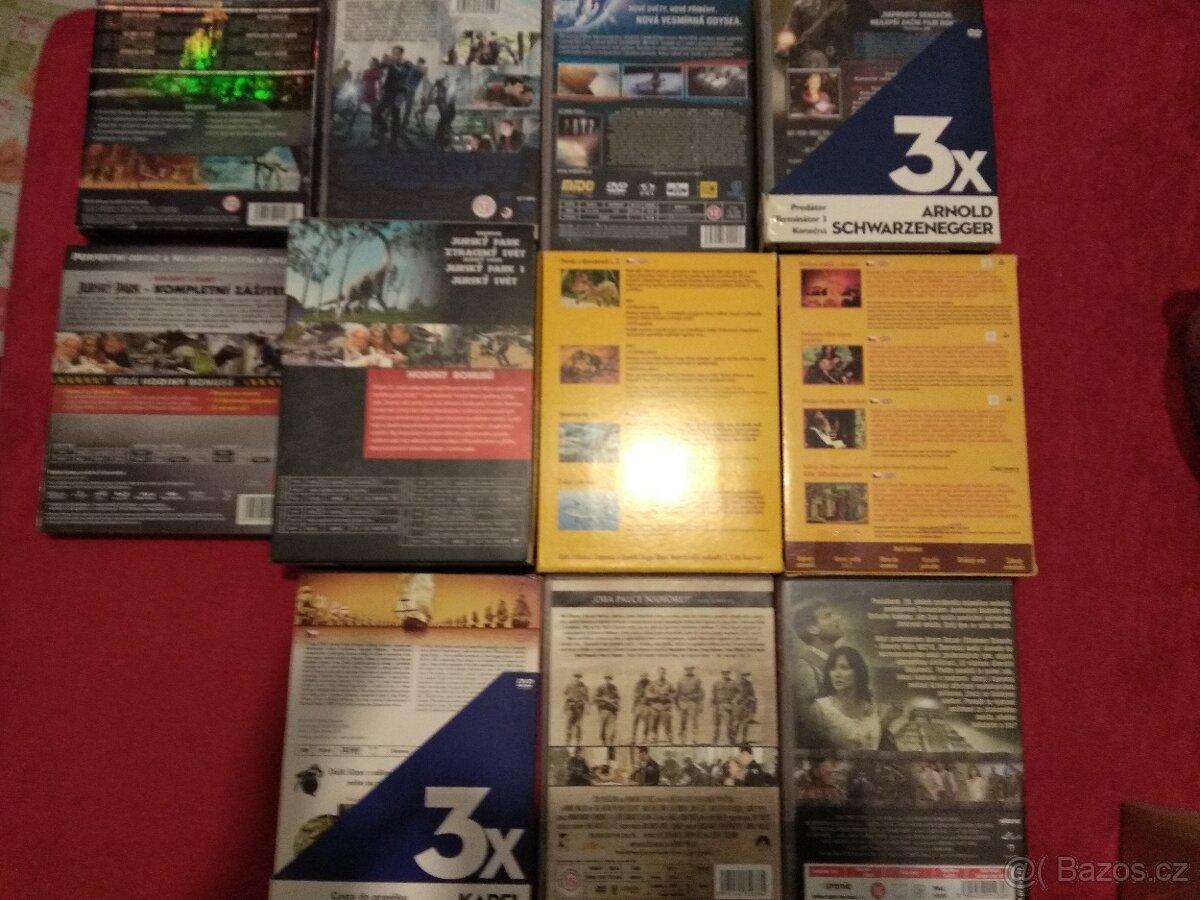 DVD Jurský park Dan Brown Karel Zeman Schwarzenegger - 4