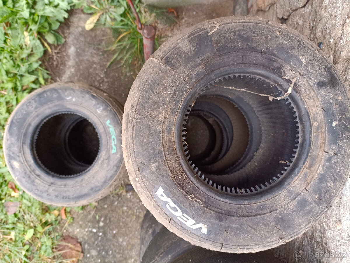 Kola na motocykl jawa čz kývačka panelka malá přední zadní - 4