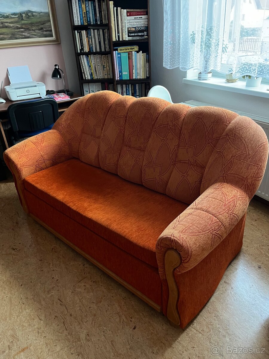 Rozkladaci gauč a dvě křesla - 4