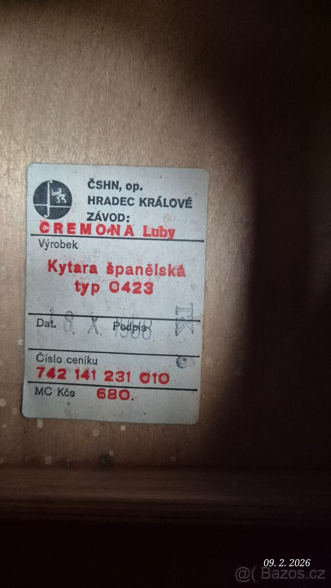 Kytara Španělka - 4