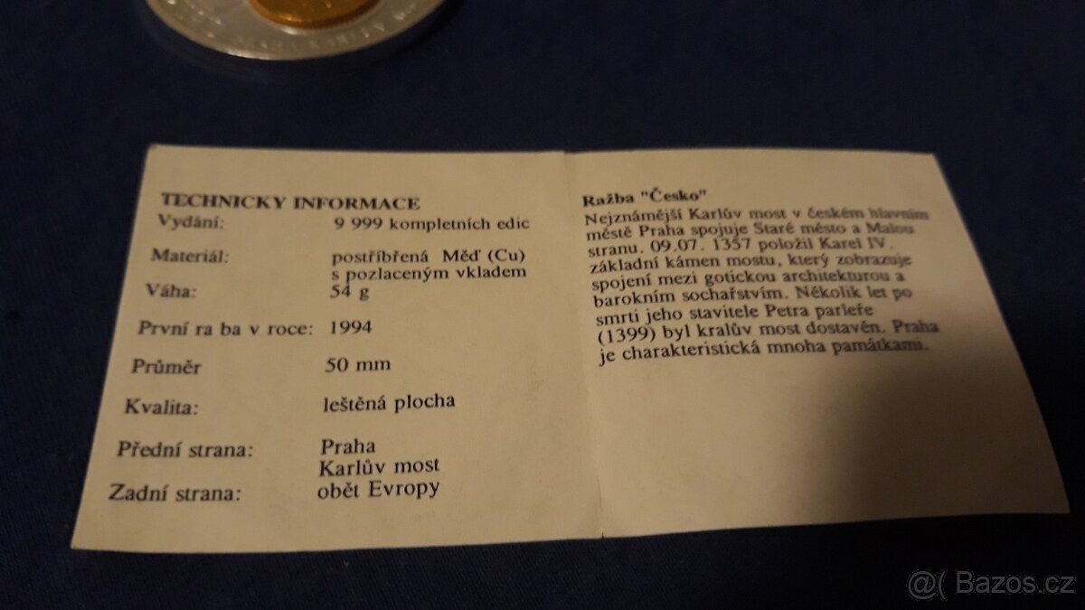 Medaile Ražba Česko - 4