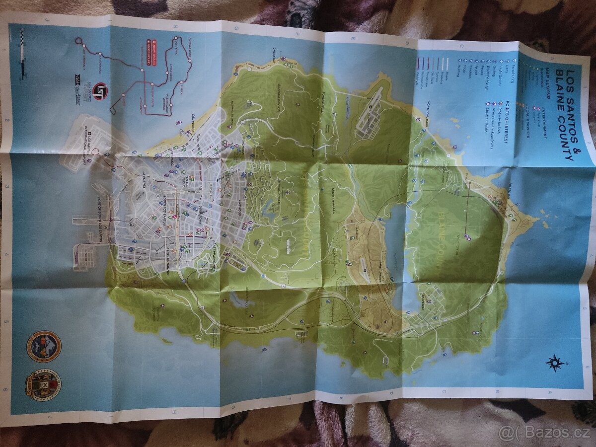 GTA 5 + Mapa PS3 - 4