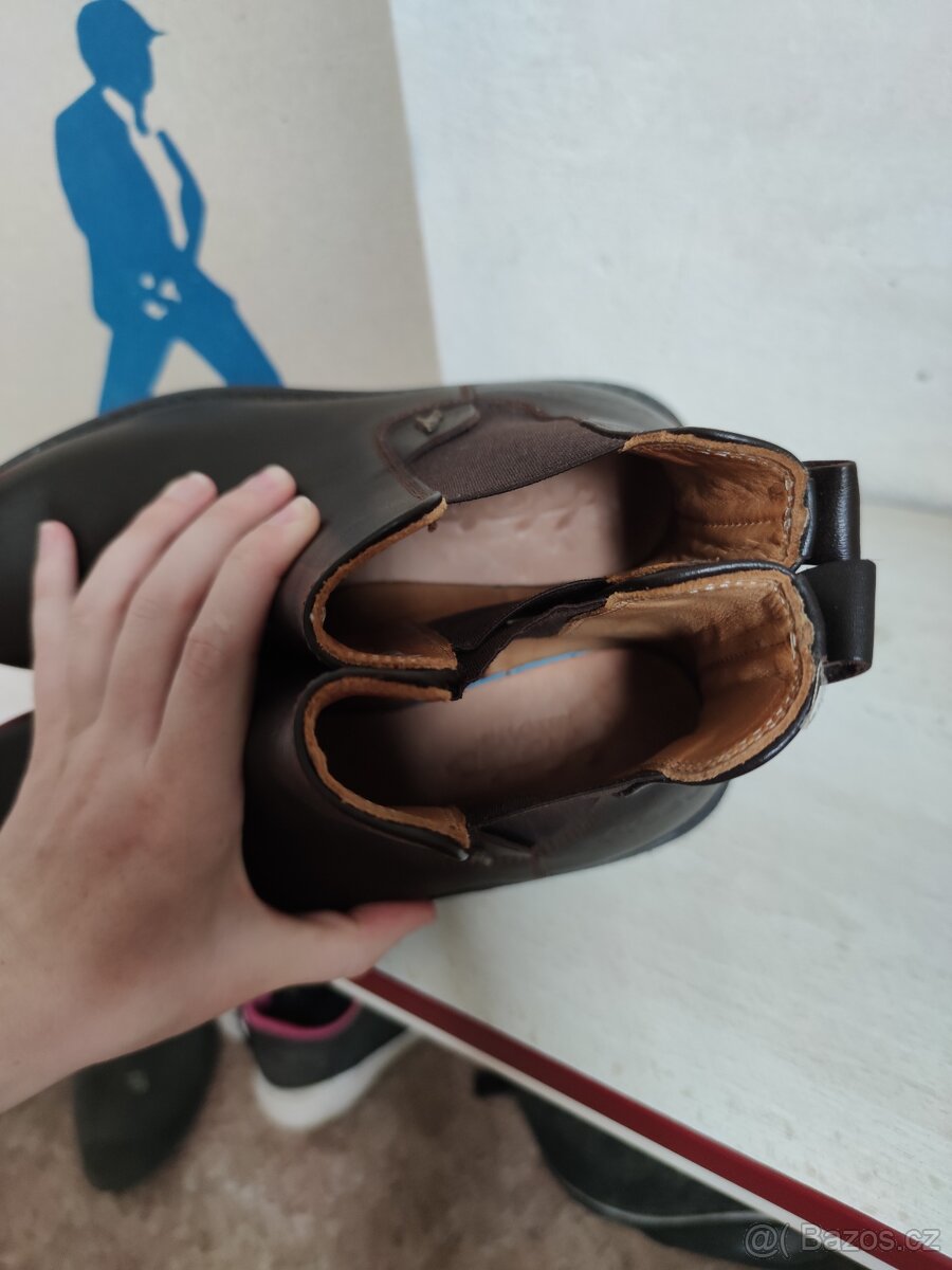 Jezdecká kožená pérka Hobo Adan vel. 39 - 4