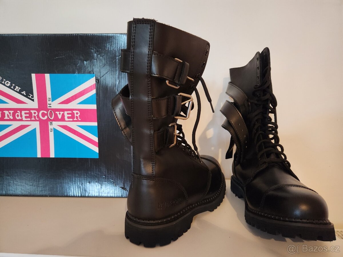 pánské kožené boty Zn: Undercover - 4
