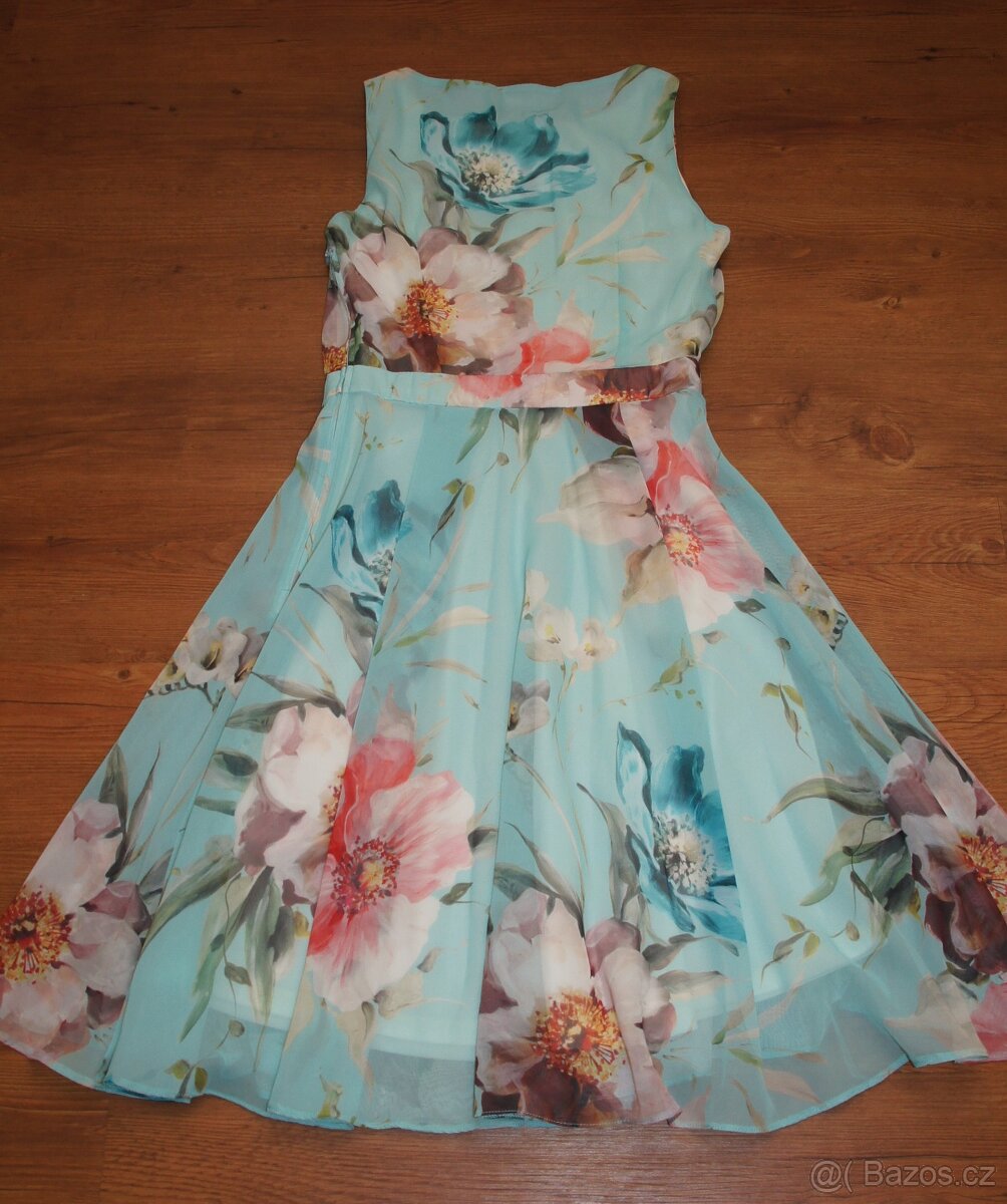 Květované šaty Orsay - vel. 34 - 4