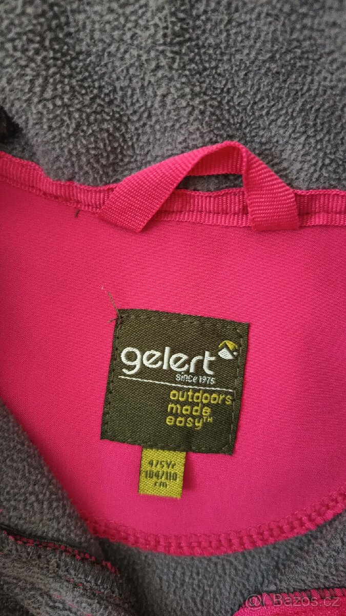 Softshellová bunda + mikina 104/110 - 4