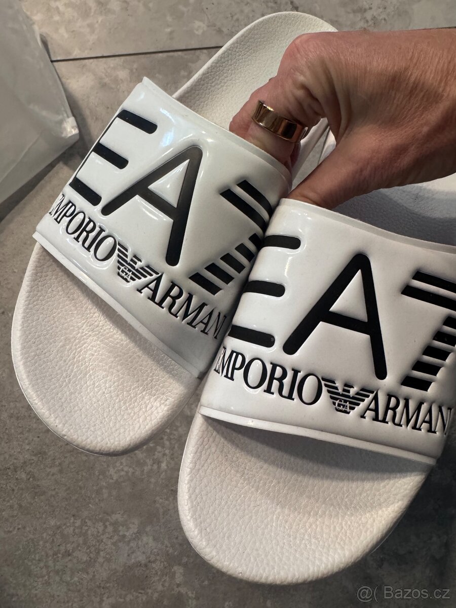 Panské pantofle Emporio Armani vel46 - 4