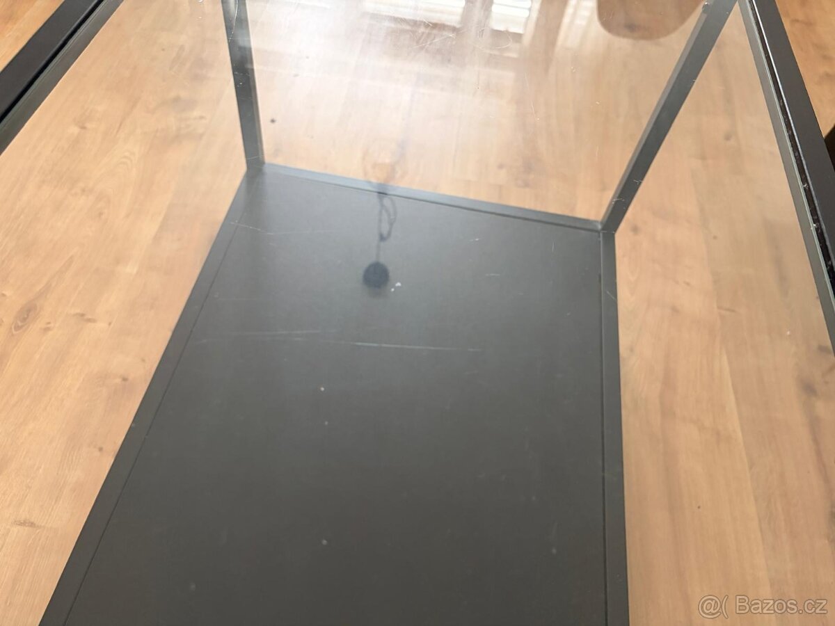 Kožený dvoumístný nerozkládací gauč IKEA VIMLE - 4