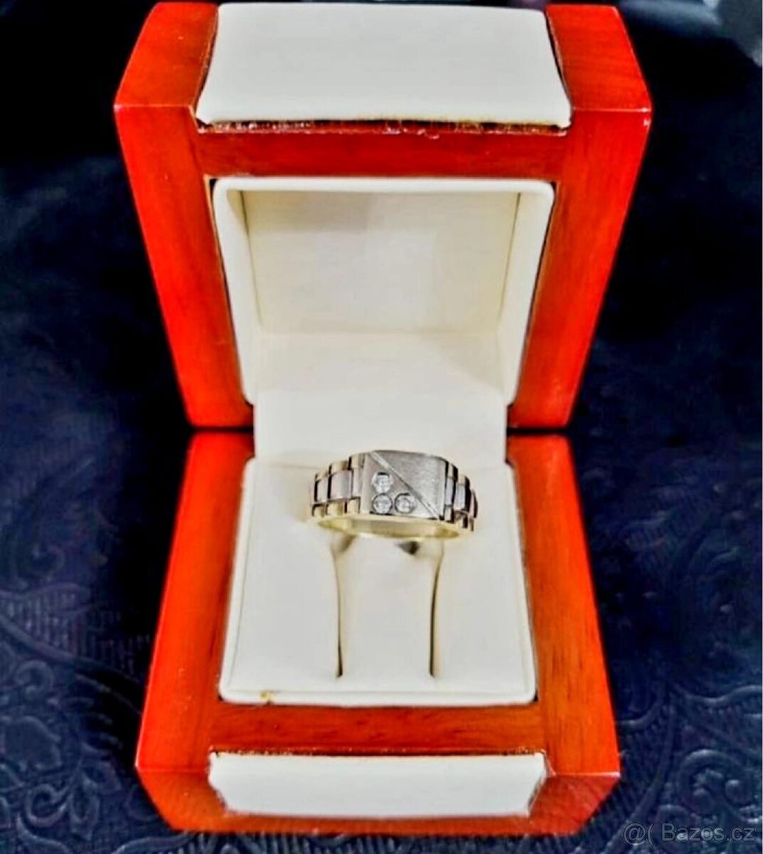 Zlatý panský prsten ROLEX 18k - 4
