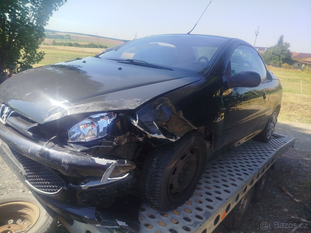 Peugeot 206 Cabrio, 1.6i, r.v. 2006 - 4
