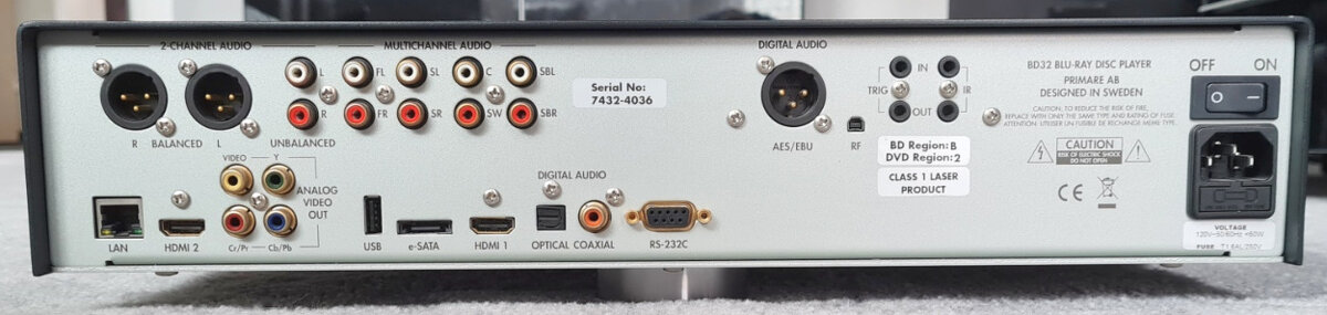 PRODÁM přehrávač SACD/CD/BD - PRIMARE BD32, černý - 4