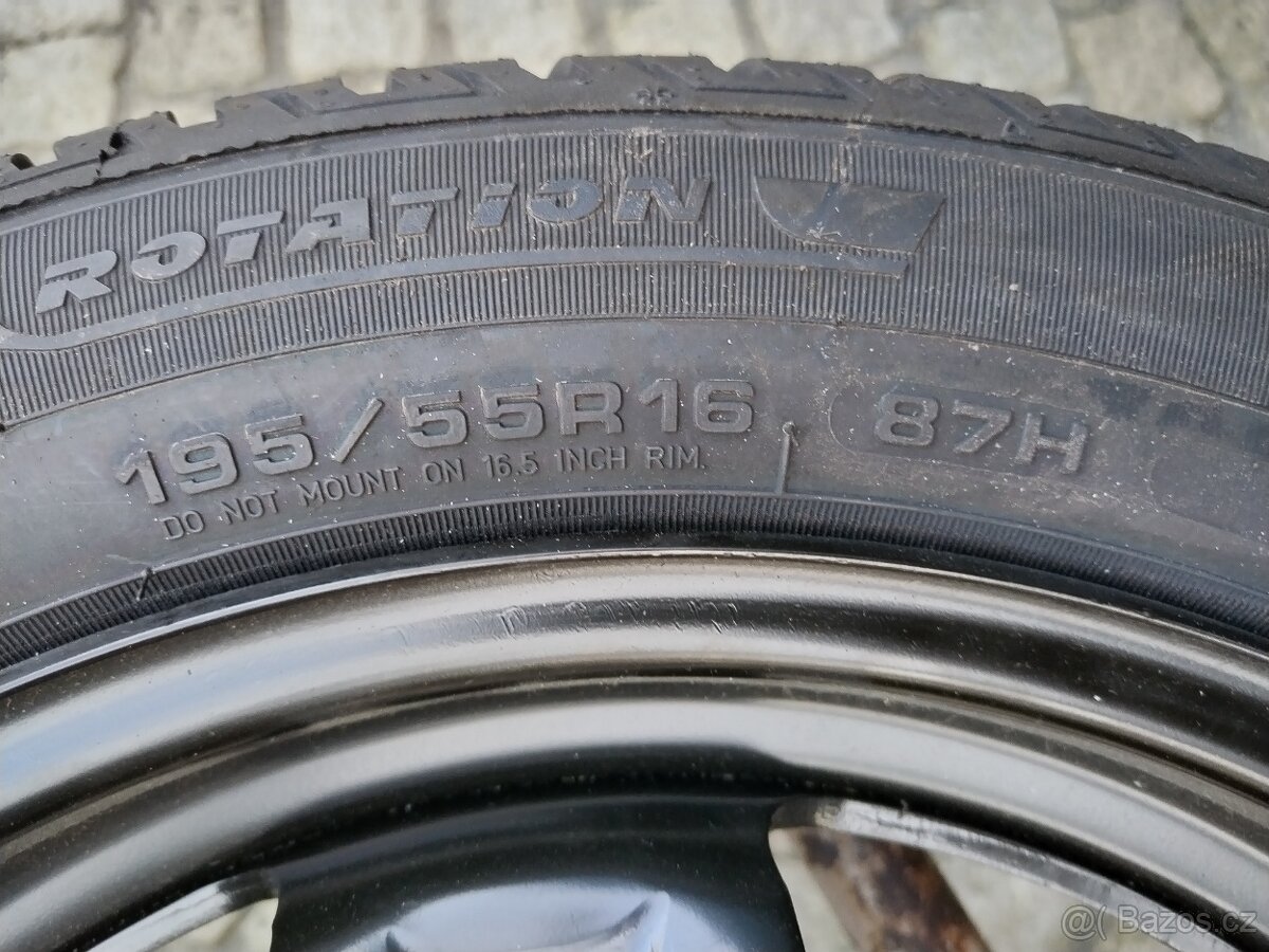 195/55/16 zimni pneu CONTINENTAL a FULDA 195/55 R16 - 4