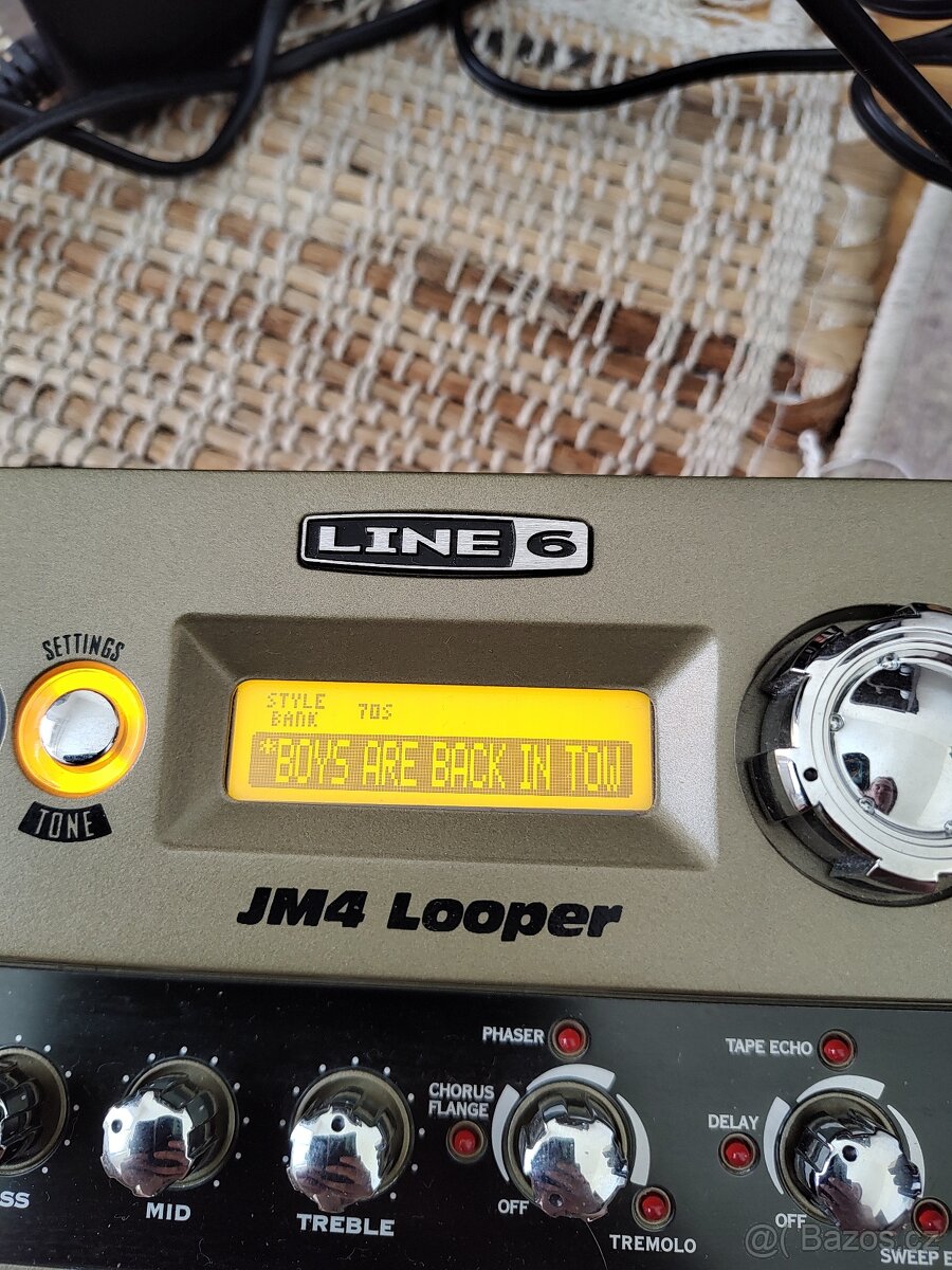 line 6 JM4 Looper top stav - 4