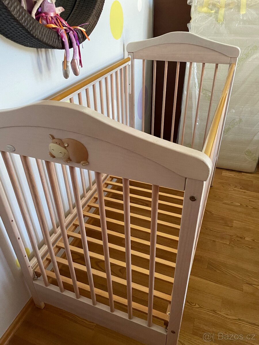 Dětská postýlka Hippo Drewex - 4