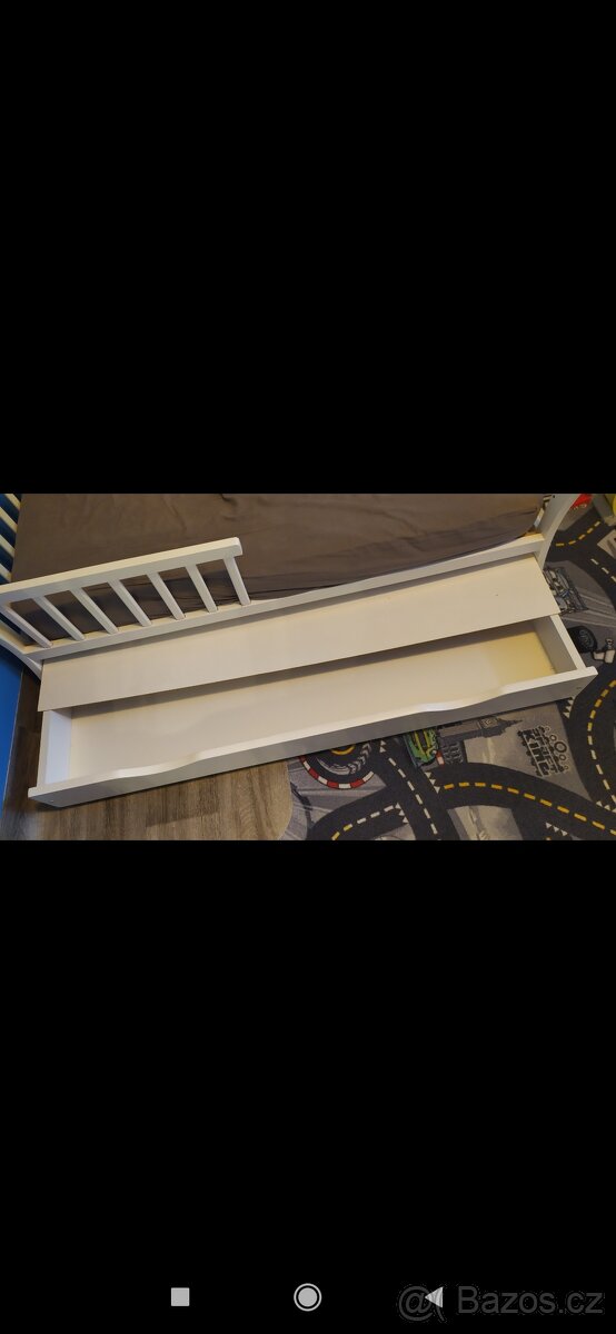 Dětská postýlka 2v1 Julka s úložným prostorem - 4