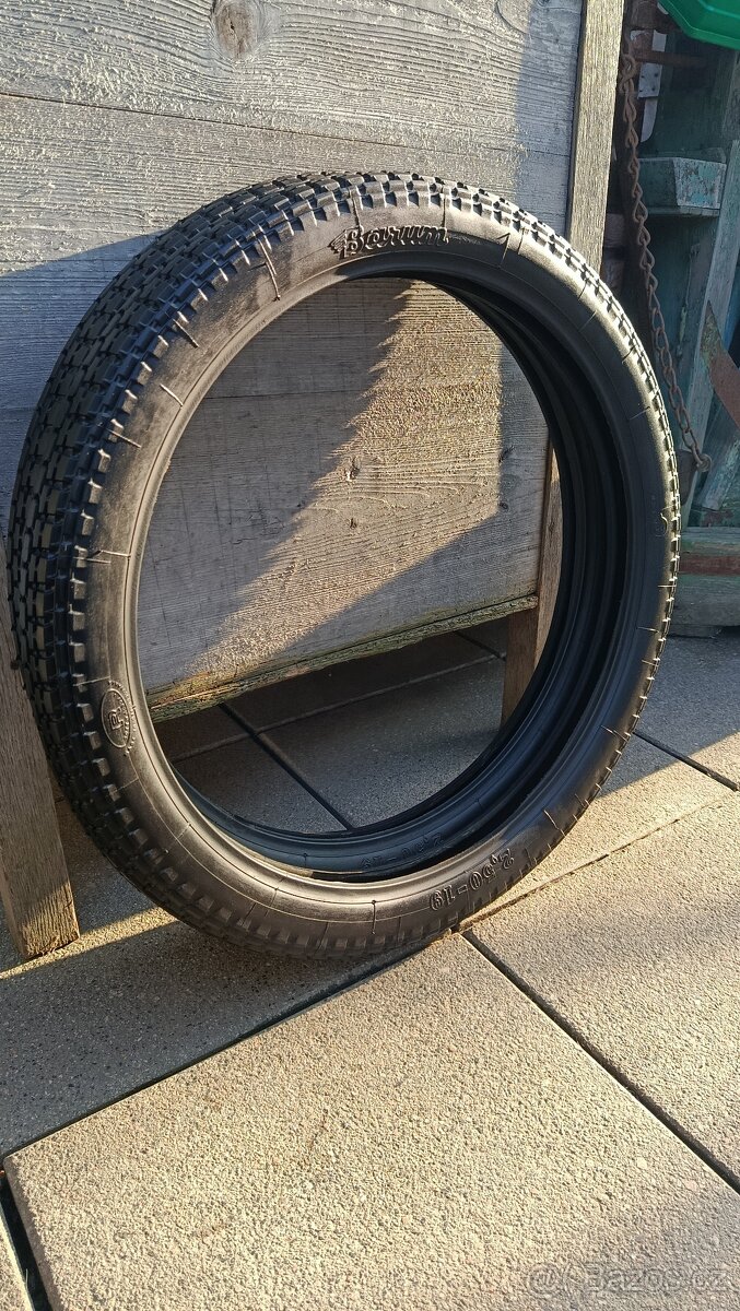 Barum 2,50-19 original moto pneu - 4