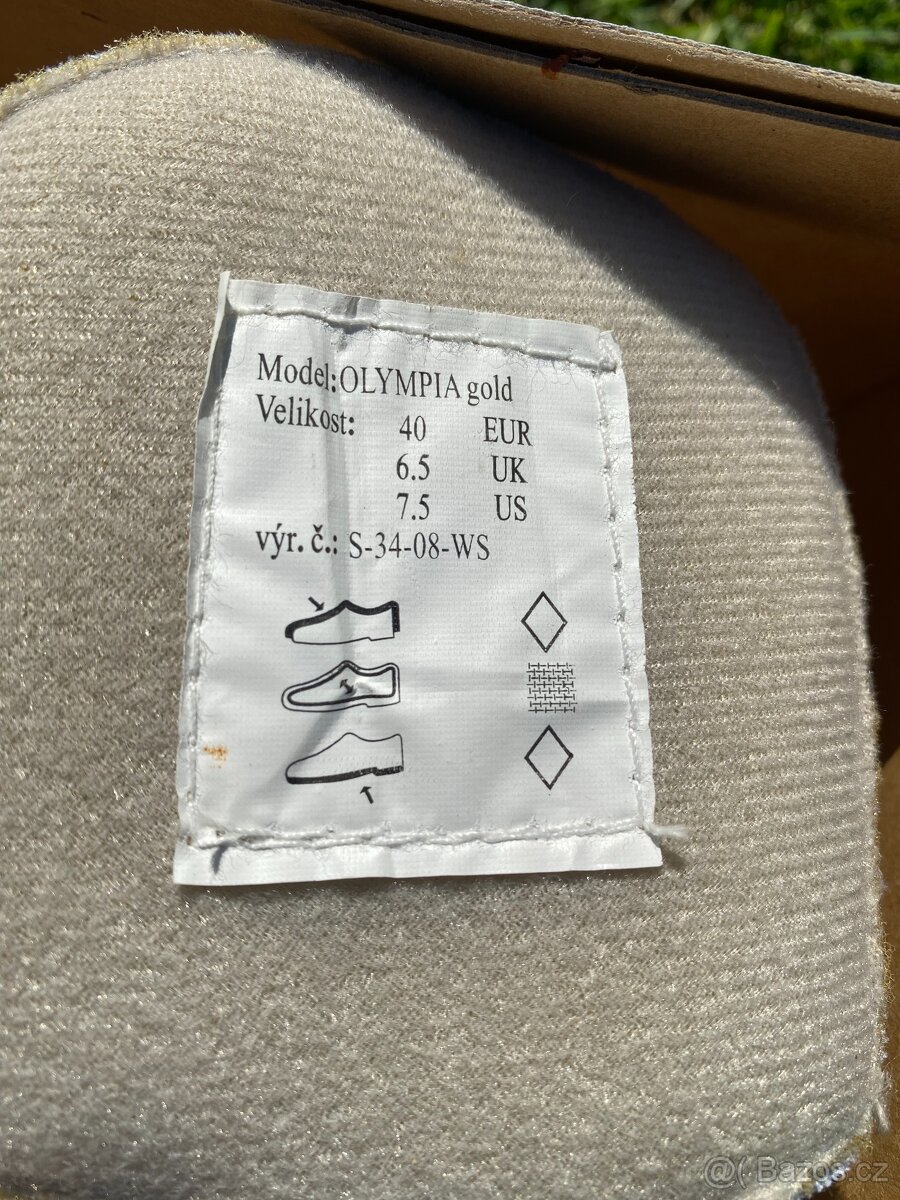 Brusle Tempish Olympia Gold – vel. 40 - 4