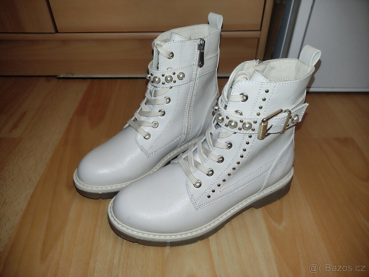 Nové kotníkové boty Marco Tozzi vel. 37 - 4