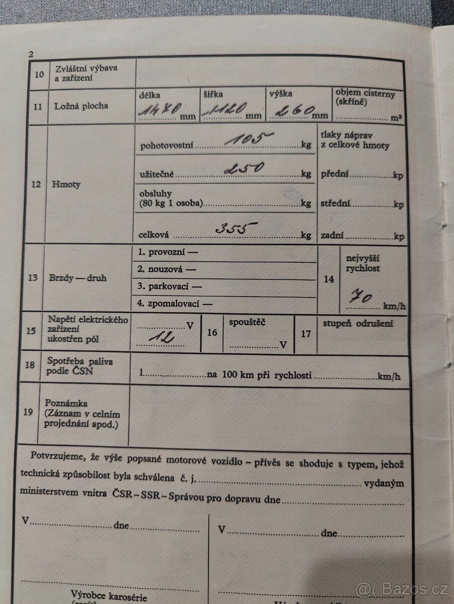 Přívěs / valníček vlastní výroby - 4