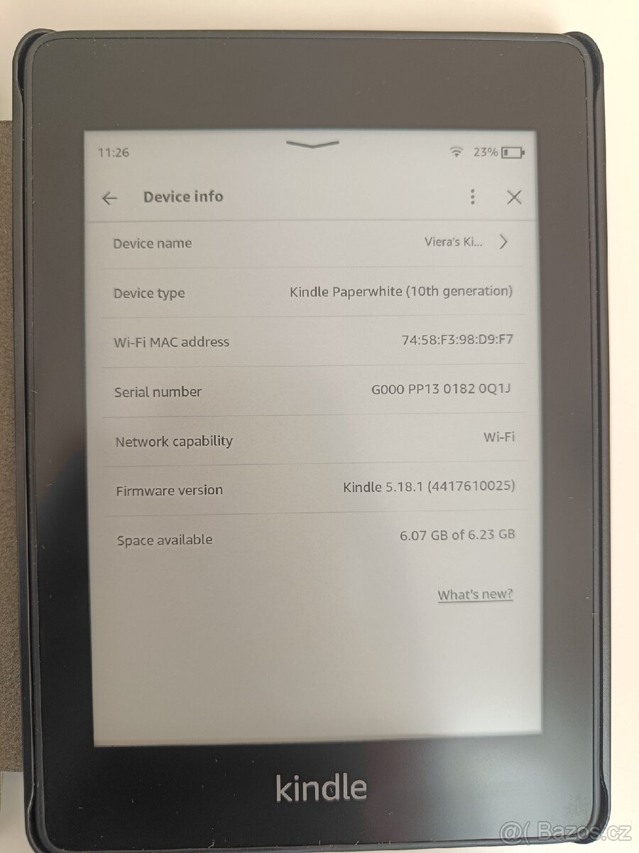 Amazon Kindle Paperwhite 10th generation - 4