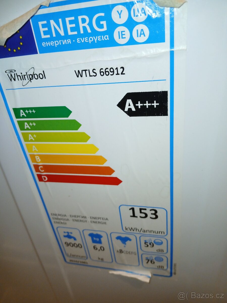 Pračka Whirlpool WTLS 66912 - 4