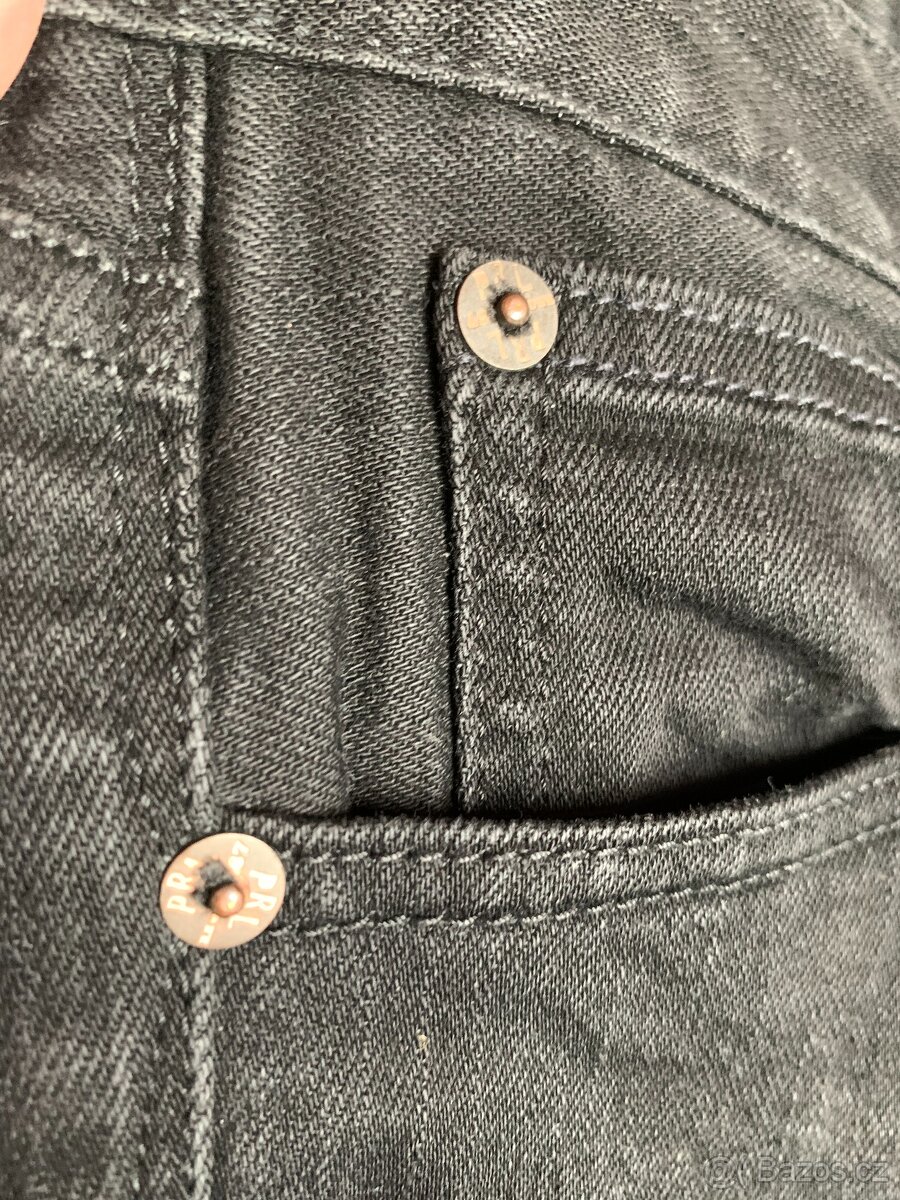 dámské černé džíny zn. RL - vel. 28 - 4