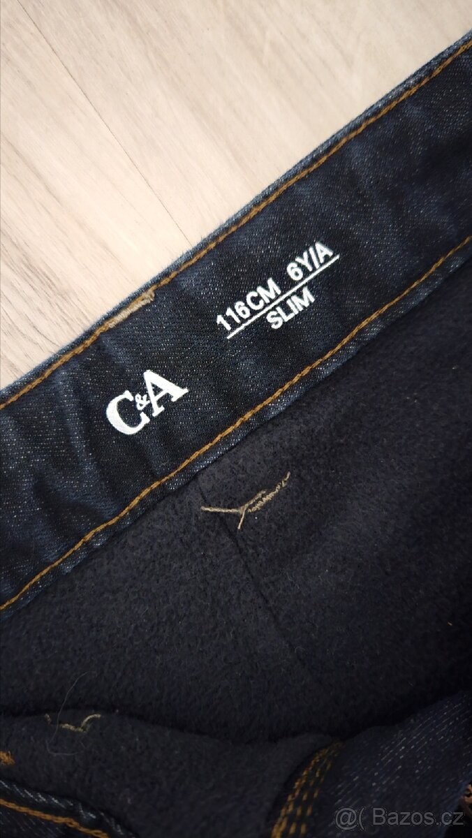 Zateplené kalhoty 116 - 4