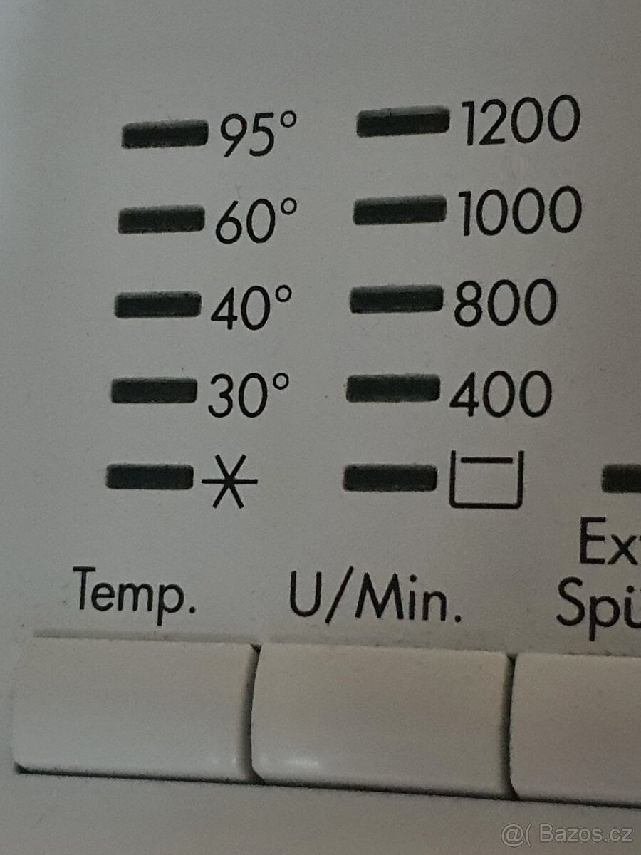 40cm úzká 6kg A++ moderní pračka AEG DOPRAVA - 4