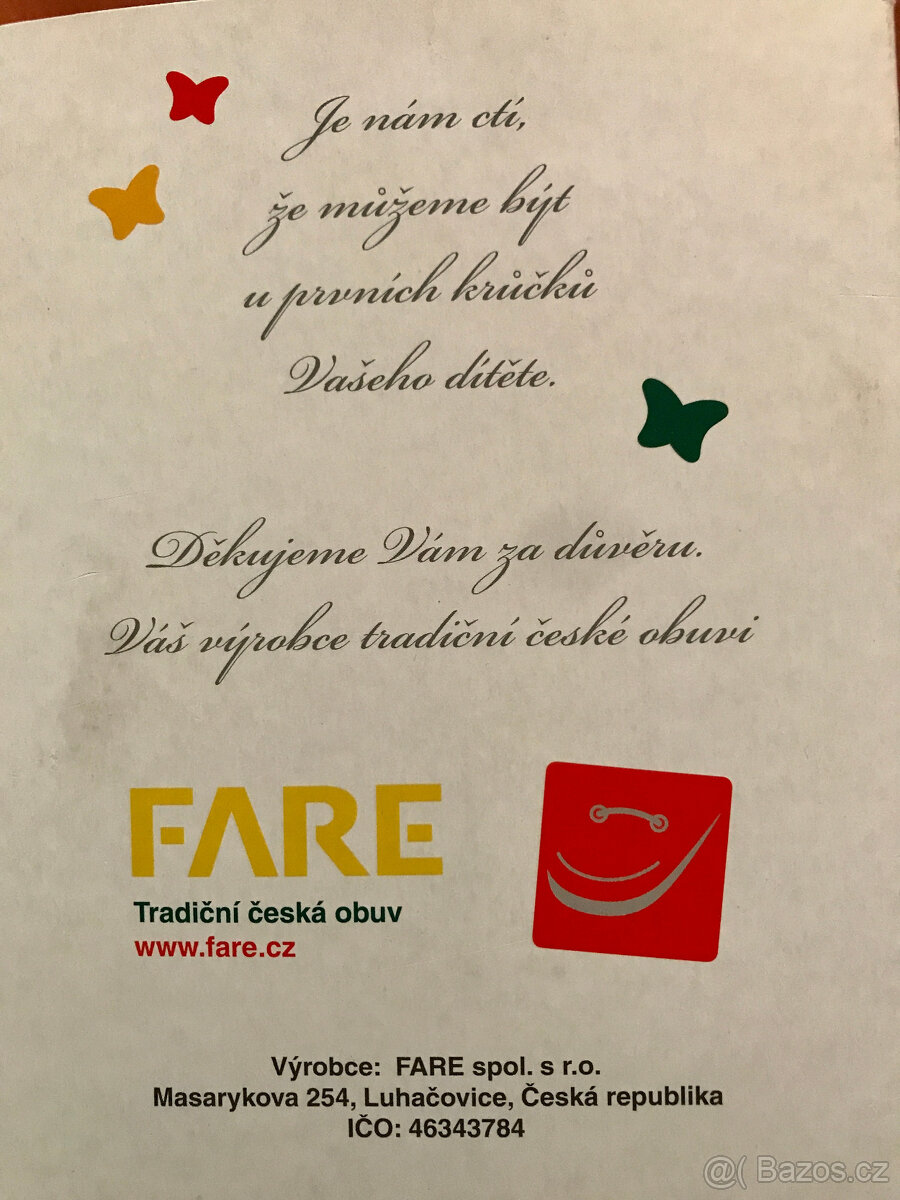 Dětské barefoot boty Fare vel. 22 - 4