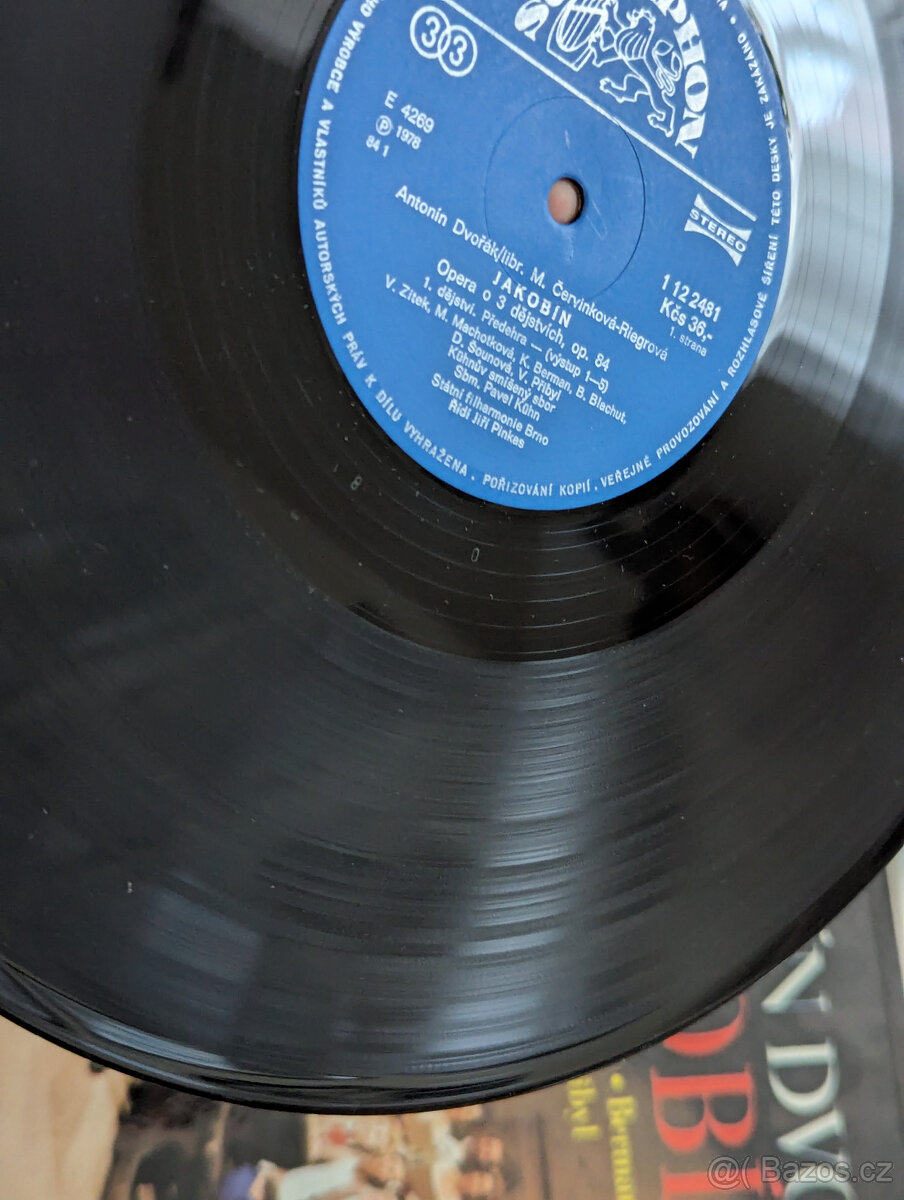 Antonín Dvořák - Jakobín LP desky - 4