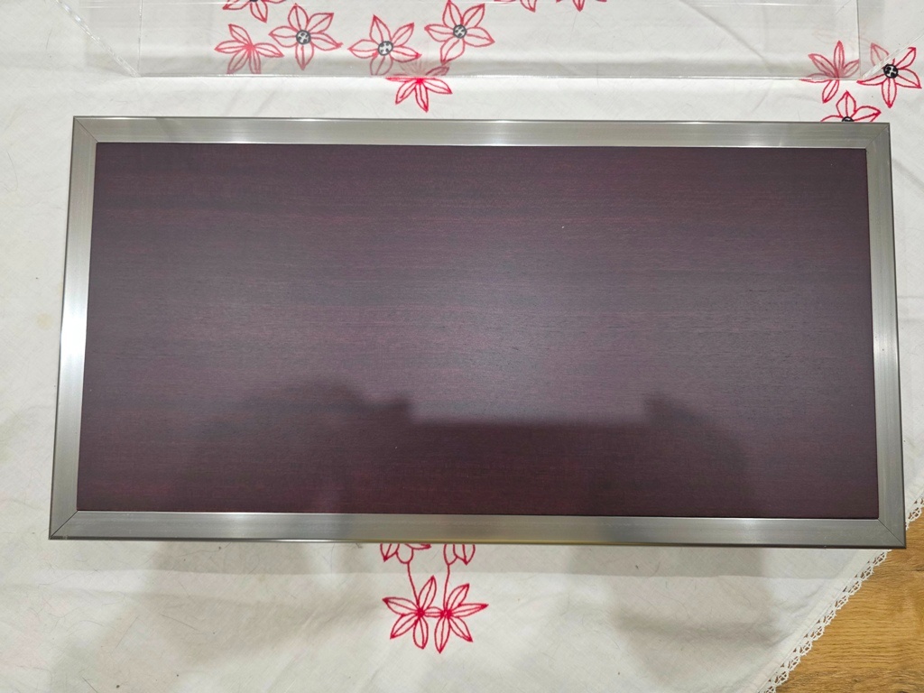 Luxusní vitríny 1:12 2x dřevo + akryl - 4