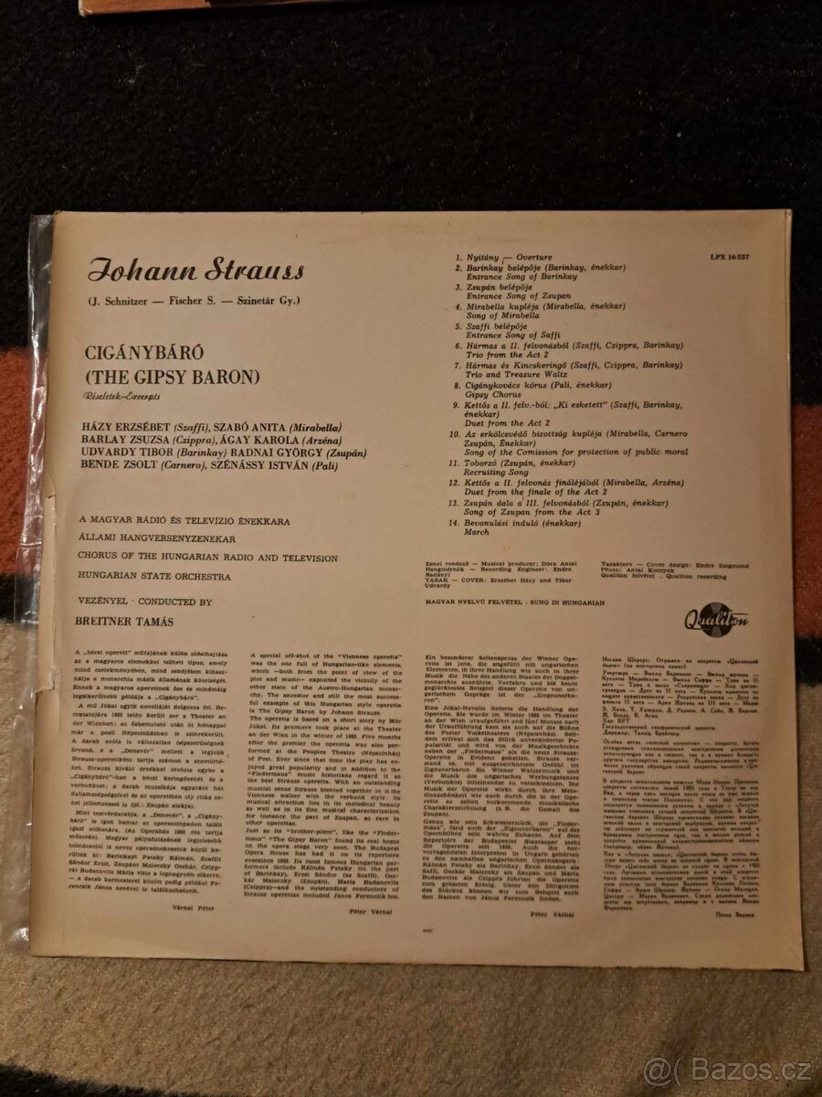 Maďarské a rakúske LP platne - 4