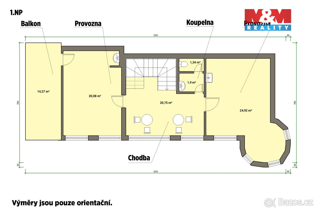 Pronájem obchod, služby, 69 m², Mar. Lázně, ul. Hlavní třída - 4
